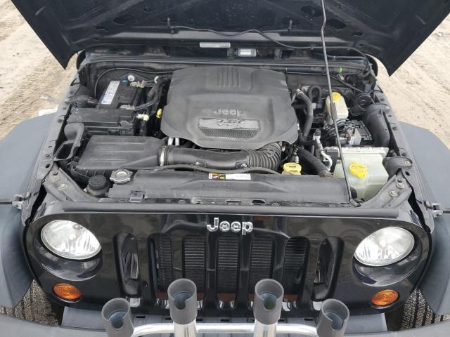 1C4AJWAG4DL558891 - 2013 JEEP WRANGLER SPORT BLACK photo 11