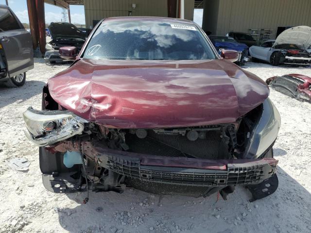 1HGCR3F88FA005419 - 2015 HONDA ACCORD EXL RED photo 5