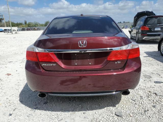 1HGCR3F88FA005419 - 2015 HONDA ACCORD EXL RED photo 6