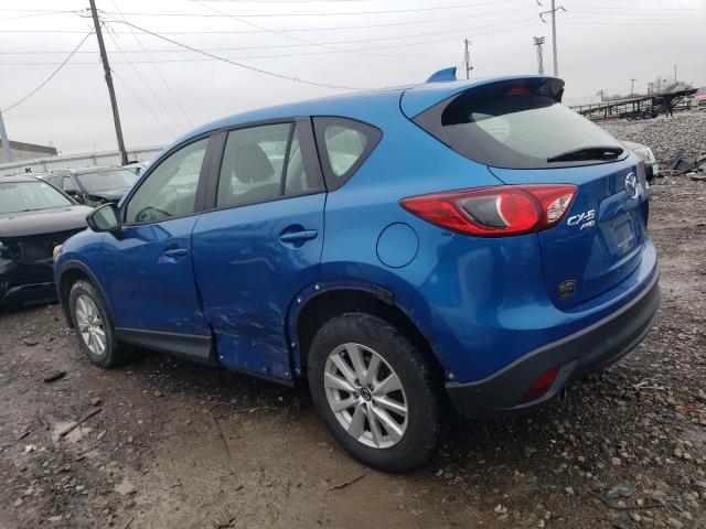 JM3KE4BE9D0162507 - 2013 MAZDA CX-5 SPORT BLUE photo 2