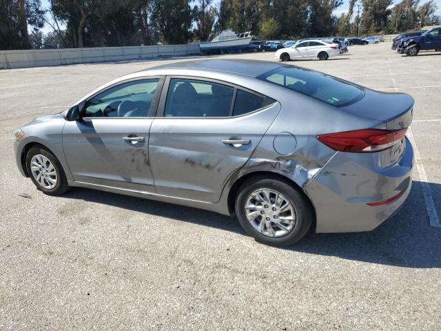 KMHD74LF1JU449679 - 2018 HYUNDAI ELANTRA SE GRAY photo 2