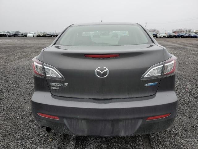 JM1BL1V70D1853316 - 2013 MAZDA 3 I GRAY photo 6