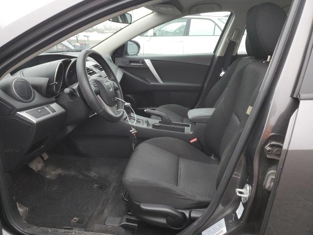 JM1BL1V70D1853316 - 2013 MAZDA 3 I GRAY photo 7