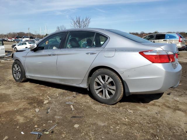 1HGCR2F36EA161133 - 2014 HONDA ACCORD LX SILVER photo 2