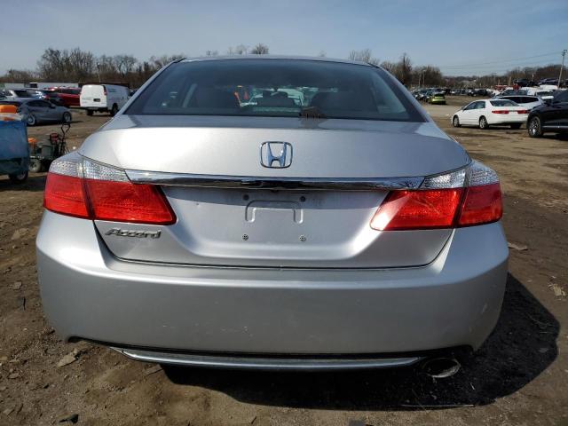 1HGCR2F36EA161133 - 2014 HONDA ACCORD LX SILVER photo 6