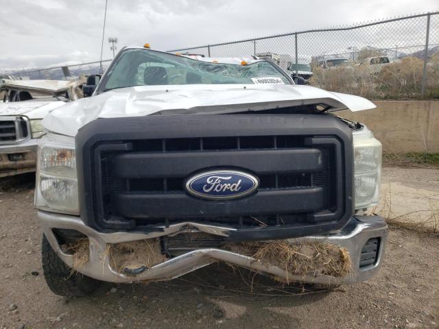 1FDRF3HT3BEB14856 - 2011 FORD F350 SUPER DUTY WHITE photo 5