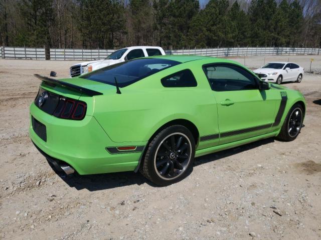 1ZVBP8CU5D5200296 - 2013 FORD MUSTANG BOSS 302 GREEN photo 3