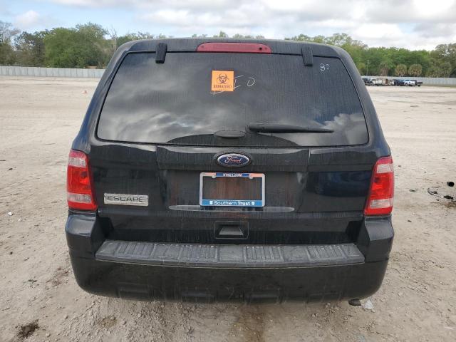 1FMCU9C79CKA94382 - 2012 FORD ESCAPE XLS BLACK photo 6