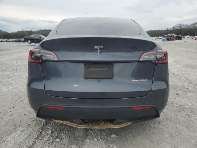 7SAYGDEE0NF380513 - 2022 TESLA MODEL Y GRAY photo 6