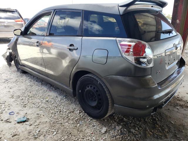 2T1KR32E95C383801 - 2005 TOYOTA COROLLA MA XR GRAY photo 2