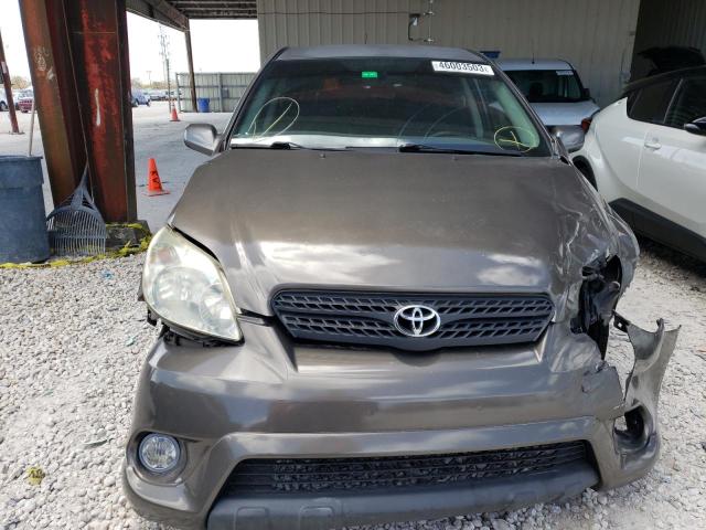 2T1KR32E95C383801 - 2005 TOYOTA COROLLA MA XR GRAY photo 5