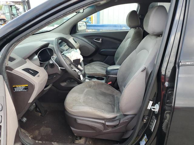 KM8JT3ABXCU318133 - 2012 HYUNDAI TUCSON GL BLACK photo 7