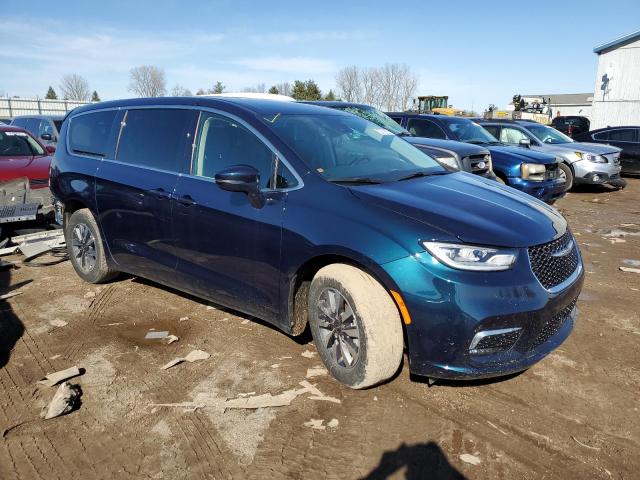 2C4RC1L76NR148065 - 2022 CHRYSLER PACIFICA HYBRID TOURING L BLUE photo 4