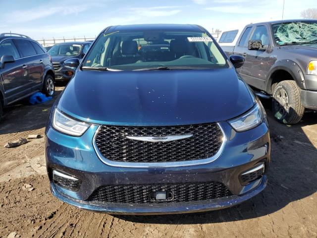 2C4RC1L76NR148065 - 2022 CHRYSLER PACIFICA HYBRID TOURING L BLUE photo 5