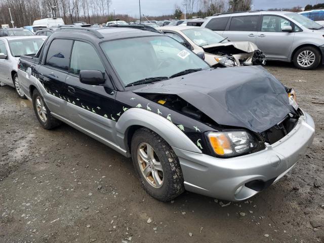 4S4BT61C936109209 - 2003 SUBARU BAJA BLACK photo 4