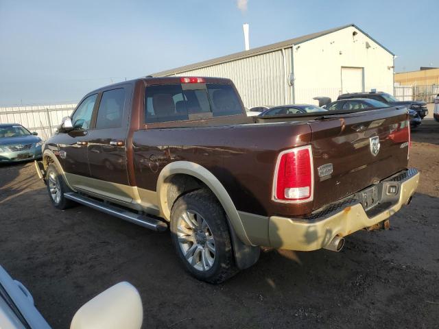 1C6RR7WM1FS711260 - 2015 RAM 1500 LONGHORN BROWN photo 2