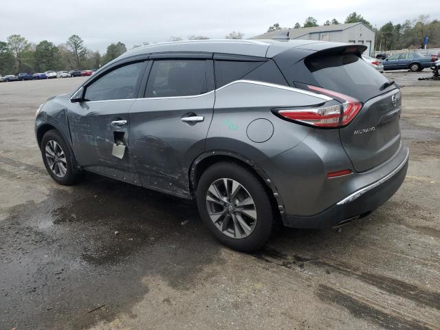 5N1AZ2MH7HN188824 - 2017 NISSAN MURANO S GRAY photo 2