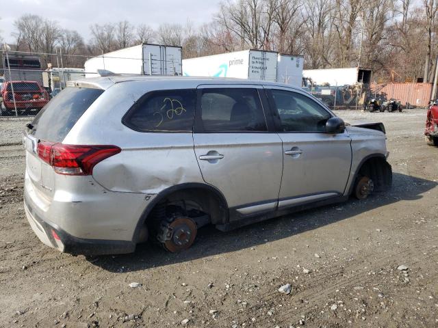 JA4AD2A3XKZ053505 - 2019 MITSUBISHI OUTLANDER ES SILVER photo 3