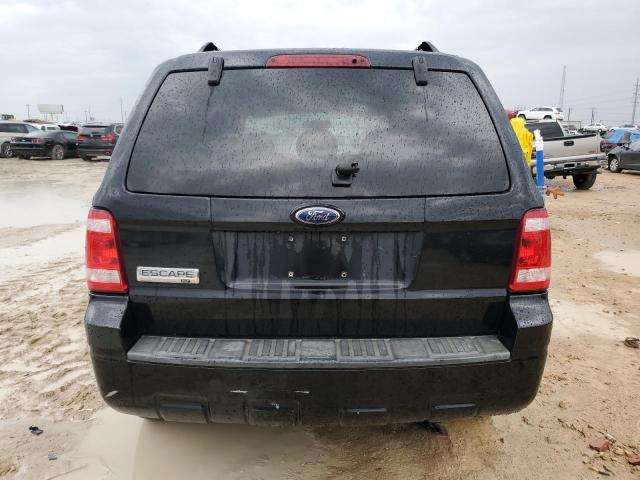 1FMCU03158KE03473 - 2008 FORD ESCAPE XLT BLACK photo 6