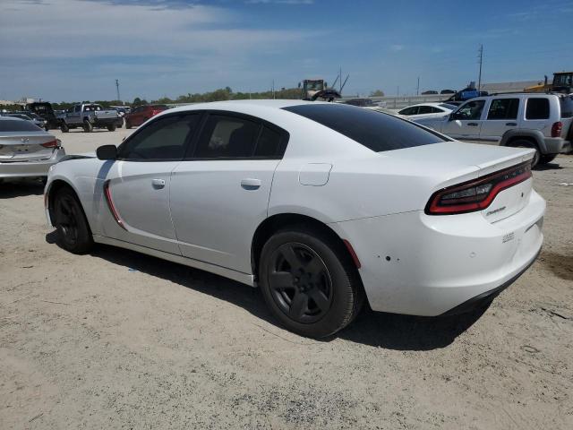 2C3CDXAG2KH599203 - 2019 DODGE CHARGER POLICE WHITE photo 2