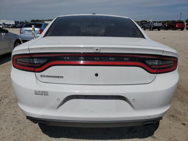 2C3CDXAG2KH599203 - 2019 DODGE CHARGER POLICE WHITE photo 6