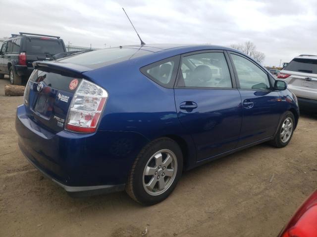 JTDKB20U087719673 - 2008 TOYOTA PRIUS BLUE photo 3