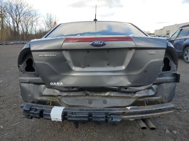 3FAHP0HA7AR303134 - 2010 FORD FUSION SE GRAY photo 6