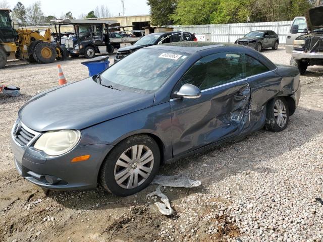 WVWBA71F28V055548 - 2008 VOLKSWAGEN EOS TURBO GRAY photo 1