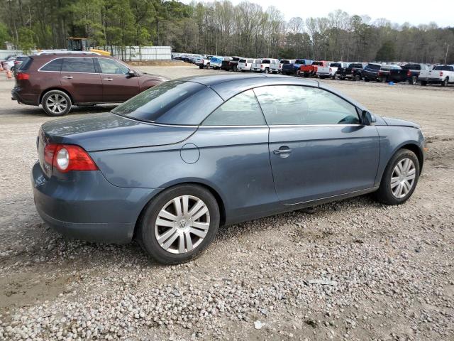 WVWBA71F28V055548 - 2008 VOLKSWAGEN EOS TURBO GRAY photo 3