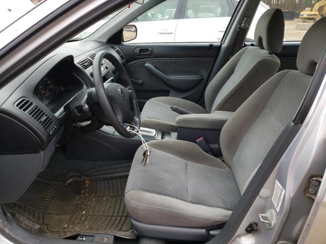 1HGES16345L029970 - 2005 HONDA CIVIC DX VP SILVER photo 7