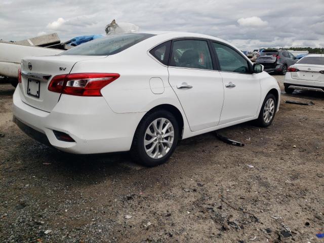 3N1AB7AP6KY318056 - 2019 NISSAN SENTRA S WHITE photo 3