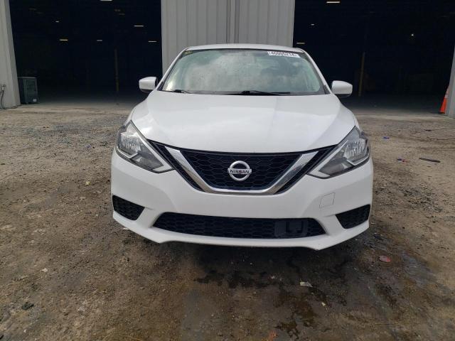 3N1AB7AP6KY318056 - 2019 NISSAN SENTRA S WHITE photo 5