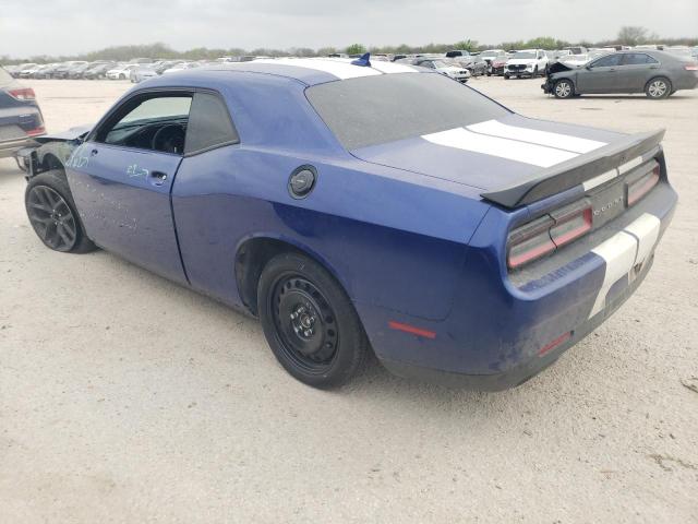 2C3CDZAG9KH587030 - 2019 DODGE CHALLENGER SXT BLUE photo 2