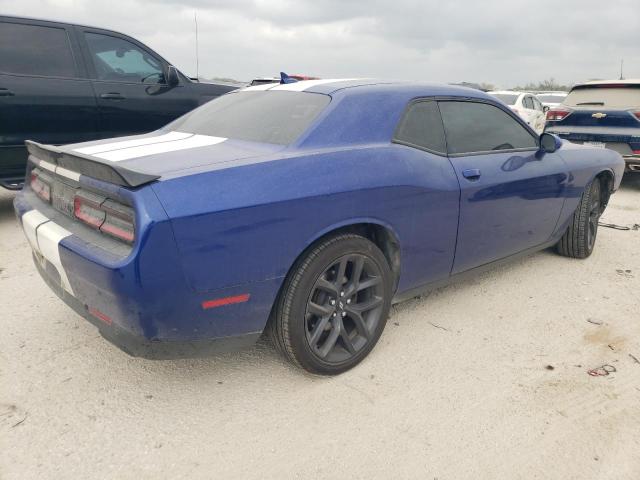 2C3CDZAG9KH587030 - 2019 DODGE CHALLENGER SXT BLUE photo 3