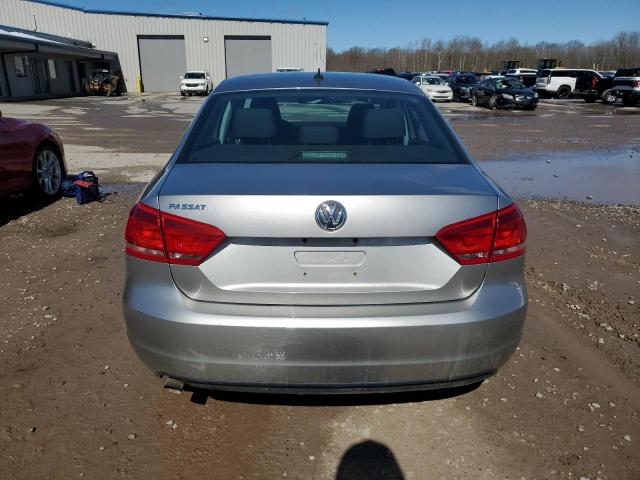 1VWAP7A33DC131572 - 2013 VOLKSWAGEN PASSAT S SILVER photo 6