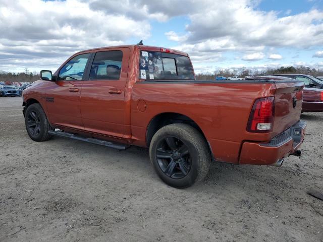 1C6RR7MTXHS705437 - 2017 RAM 1500 SPORT ORANGE photo 2