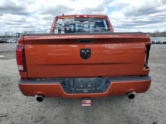 1C6RR7MTXHS705437 - 2017 RAM 1500 SPORT ORANGE photo 6