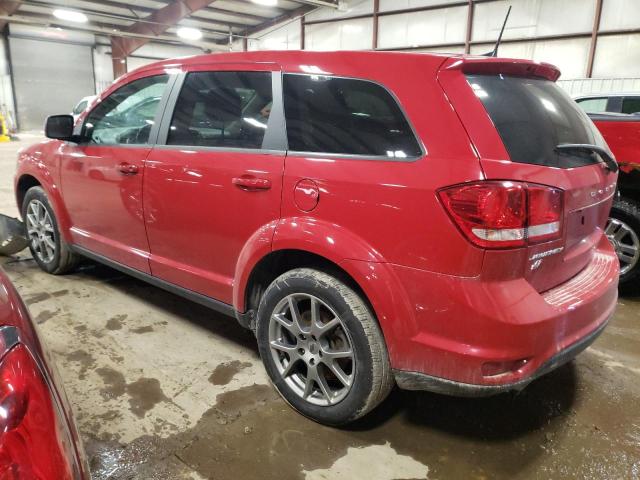 3C4PDDEG2KT837029 - 2019 DODGE JOURNEY GT RED photo 2