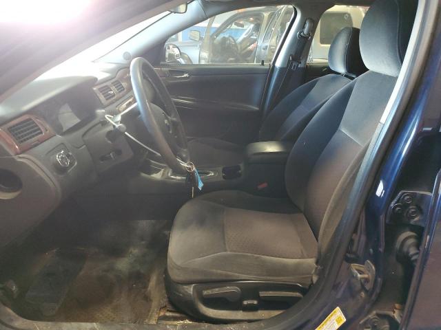 2G1WA5EN0A1113499 - 2010 CHEVROLET IMPALA LS BLUE photo 7