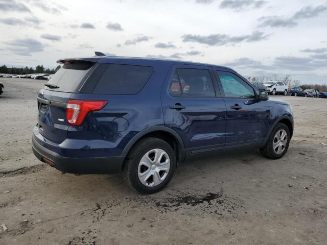 1FM5K8AR3GGB54016 - 2016 FORD EXPLORER POLICE INTERCEPTOR BLUE photo 3