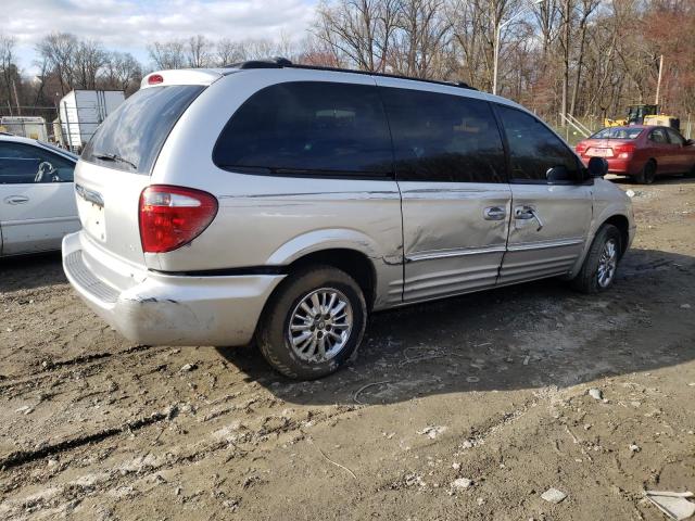 2C8GP54LX1R312893 - 2001 CHRYSLER TOWN & COU LXI GRAY photo 3