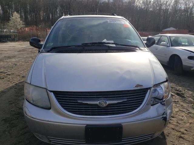 2C8GP54LX1R312893 - 2001 CHRYSLER TOWN & COU LXI GRAY photo 5