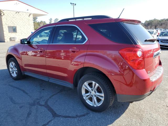 2GNFLEEKXD6194582 - 2013 CHEVROLET EQUINOX LT RED photo 2