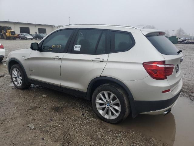 5UXWX9C58D0D01916 - 2013 BMW X3 XDRIVE28I SILVER photo 2