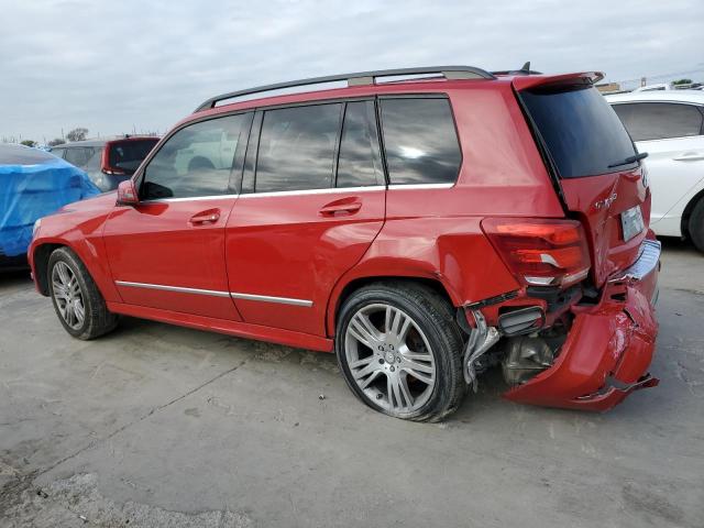 WDCGG8JB6EG211074 - 2014 MERCEDES-BENZ GLK 350 4MATIC RED photo 2