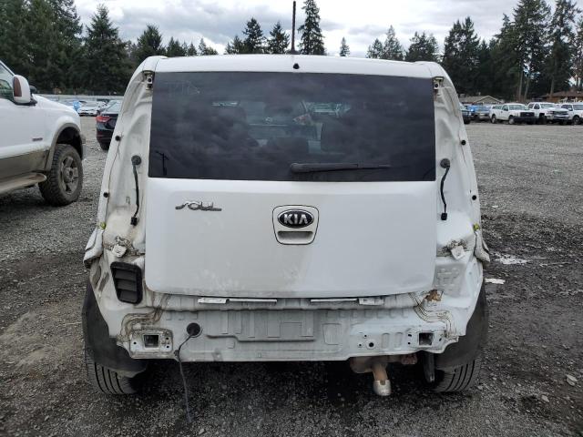 KNDJT2A54D7760818 - 2013 KIA SOUL WHITE photo 6