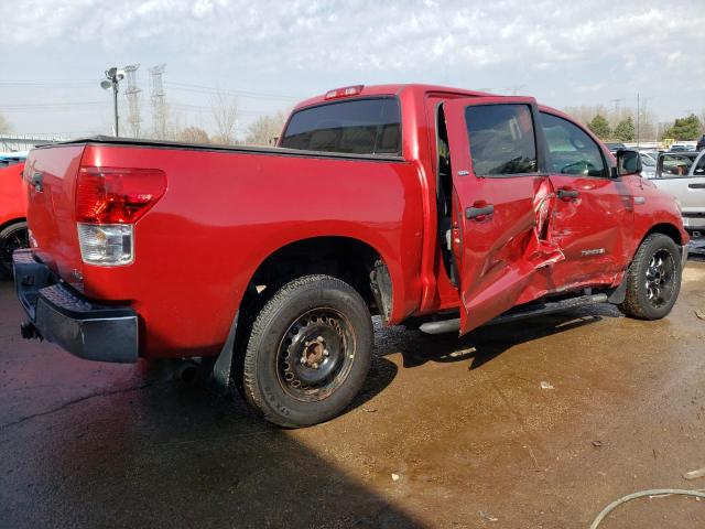 5TFDY5F13CX246835 - 2012 TOYOTA TUNDRA CREWMAX SR5 RED photo 3