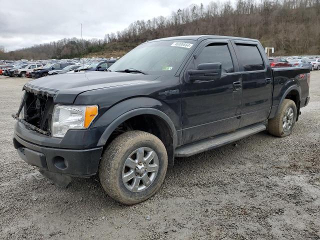 1FTFW1EF5CFA38675 - 2012 FORD F150 SUPERCREW BLACK photo 1