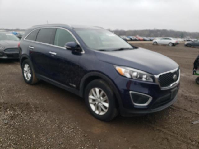 5XYPGDA57GG141115 - 2016 KIA SORENTO LX BLUE photo 4