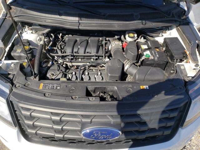 1FM5K8AR3HGD67159 - 2017 FORD EXPLORER POLICE INTERCEPTOR Սպիտակ լուսանկար 12